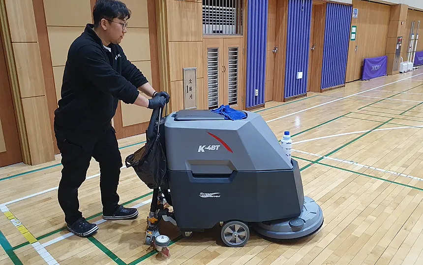 학교 청소 05